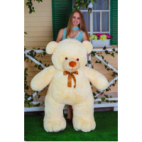 Плюшевый мишка Веня 170 см (кремовый)