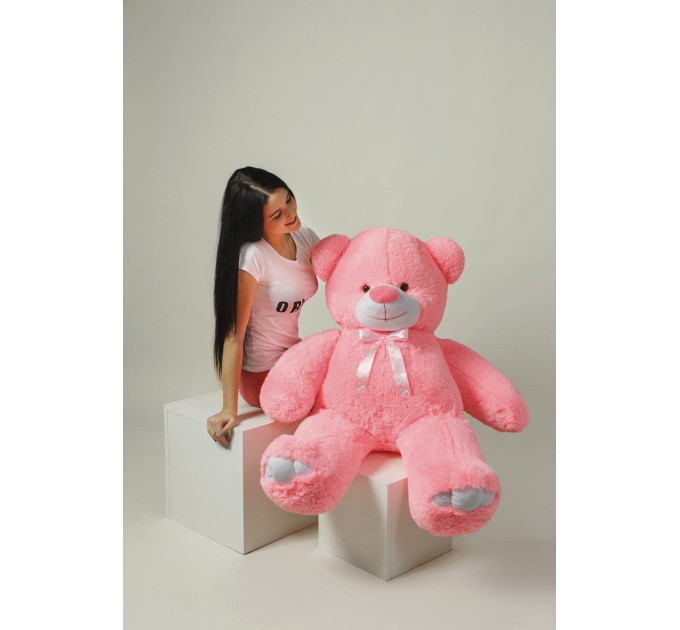 Плюшевый мишка Веня 170 см (розовый)