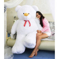 Плюшевый мишка Веня 200 см (белый) Плюшевый мишка Веня 200 см (белый)