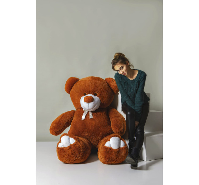 Плюшевый мишка Веня 200 см (коричневый)