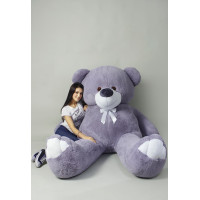 Плюшевый мишка Веня 280 см (серый)