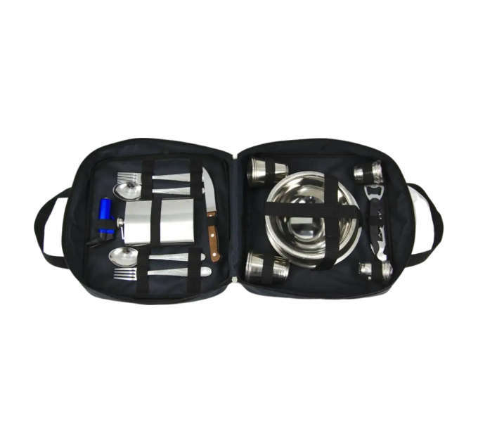 Набор для пикника на 4 персоны (фляга)