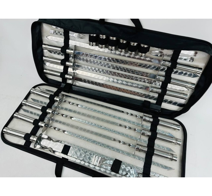 Набор шампуров для мяса и люля-кебаб