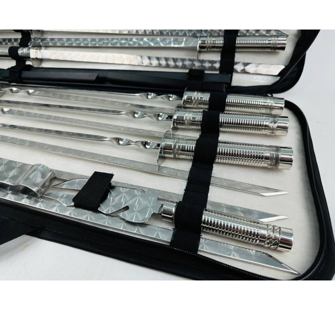 Набор шампуров для мяса и люля-кебаб