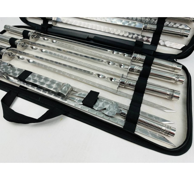 Набор шампуров для мяса и люля-кебаб