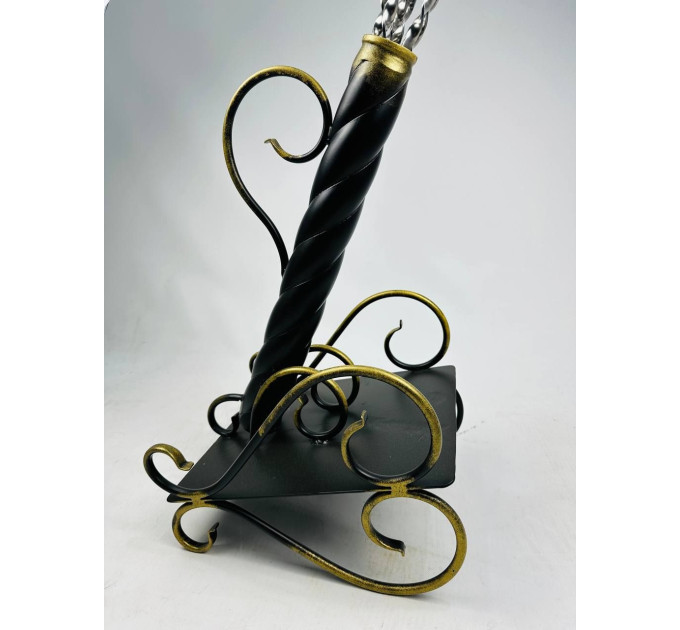 Набор шампуров "Пушка" с вензелем