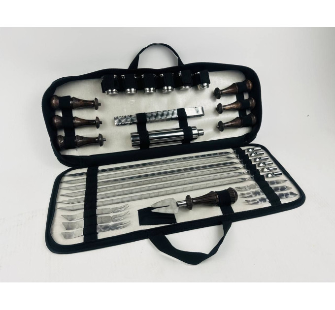 Набор шампуров в чехле Планшет #1