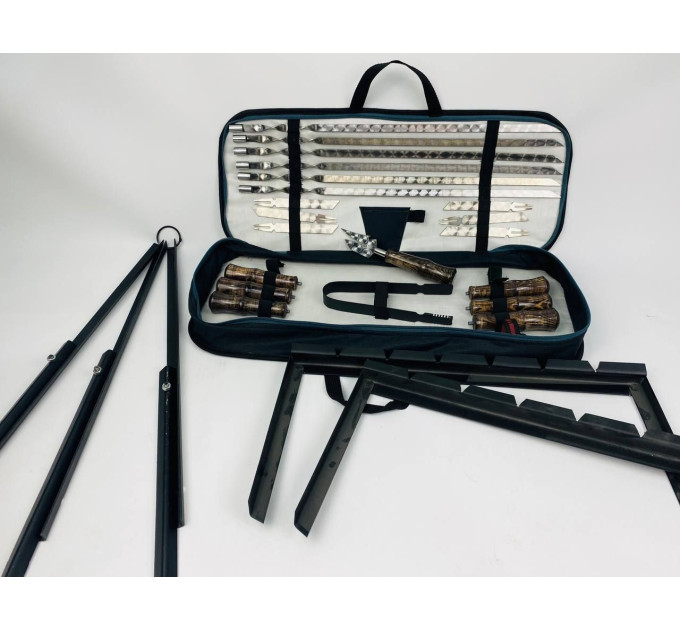 Набор шампуров в чехле Планшет #2