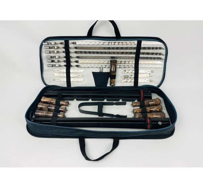 Набор шампуров в чехле Планшет #2