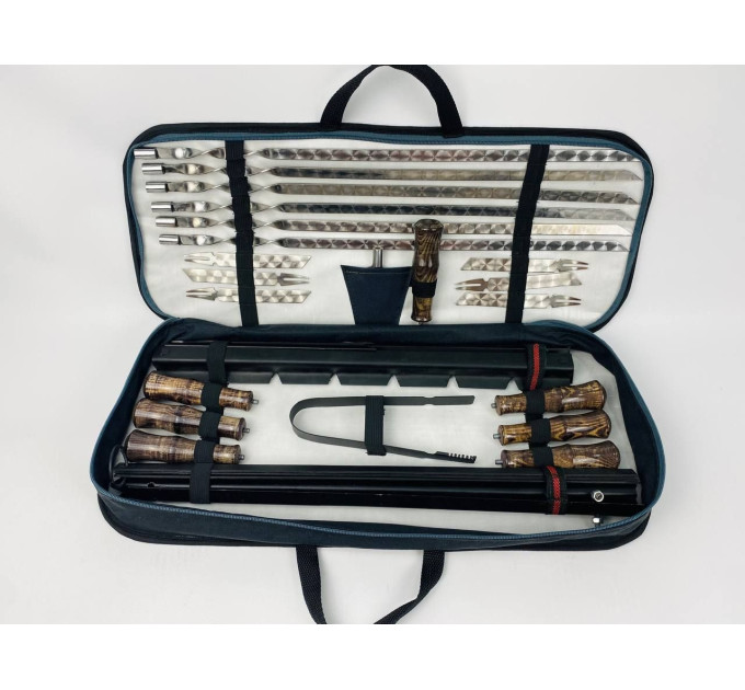 Набор шампуров в чехле Планшет #2