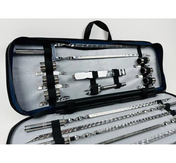 Набір шампурів у чохлі Планшет #3