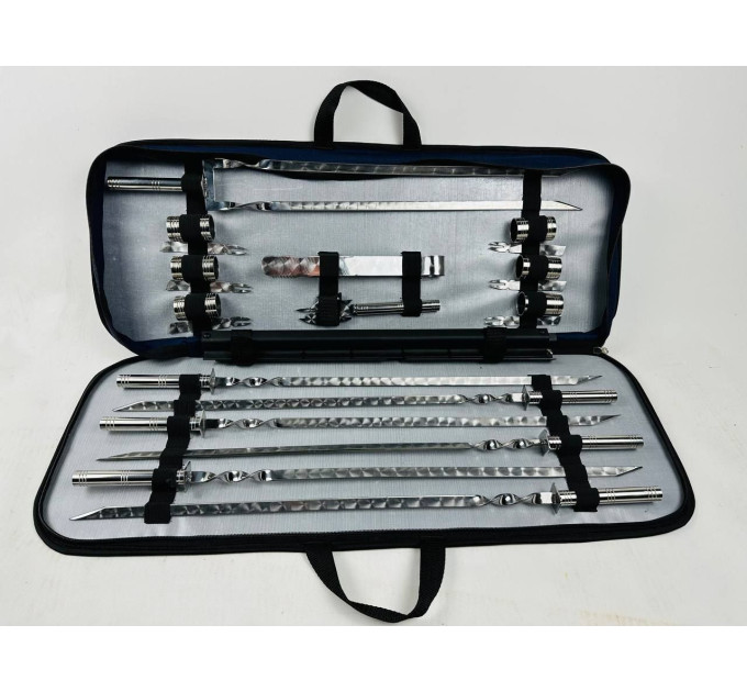 Набір шампурів у чохлі Планшет #3