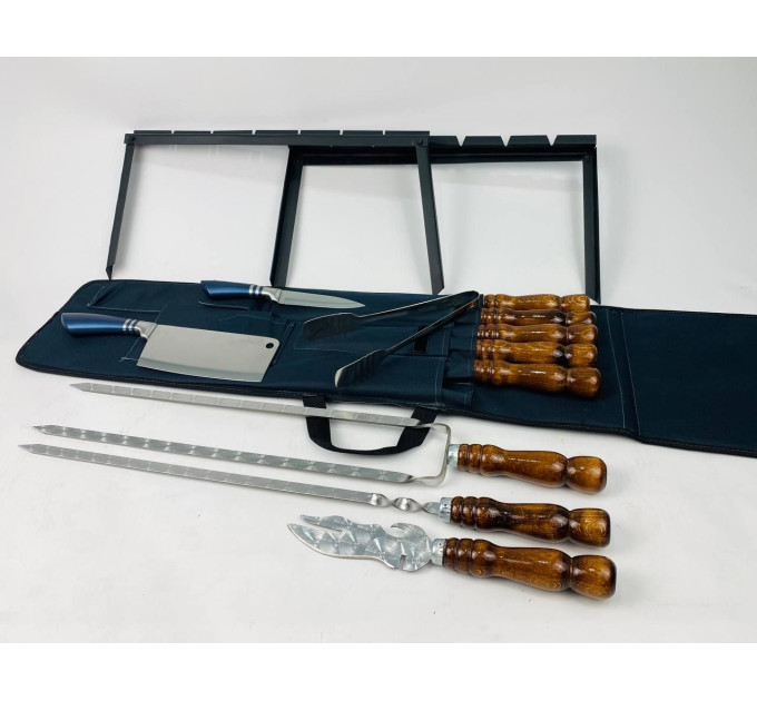 Набор шампуров в чехле Приклад №2