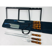 Набор шампуров в чехле Приклад №2