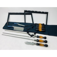 Набор шампуров в чехле Приклад Набор шампуров в чехле Приклад