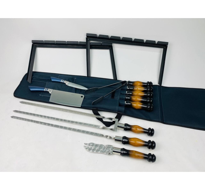 Набор шампуров в чехле Приклад