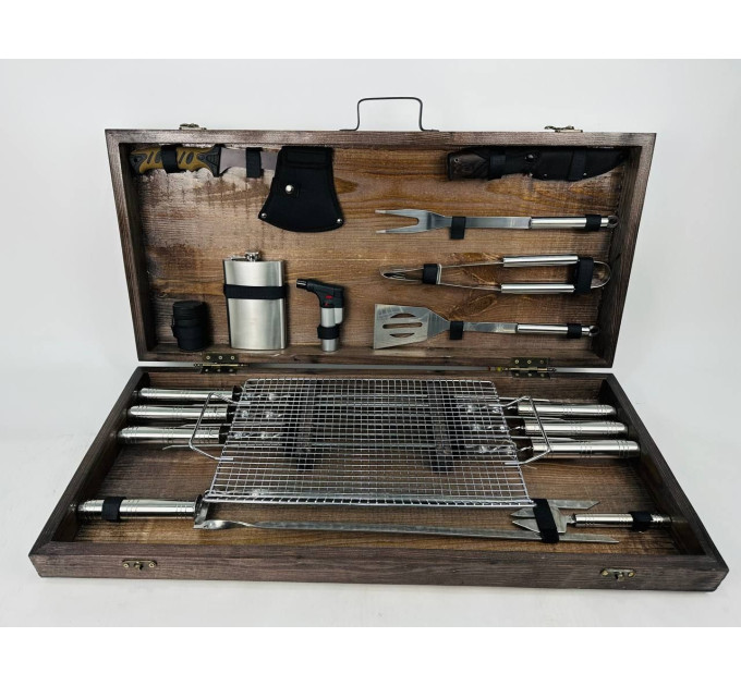 Набір шампурів у кейсі "BBQ MAX"