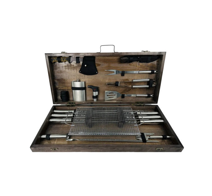Набір шампурів у кейсі "BBQ MAX"