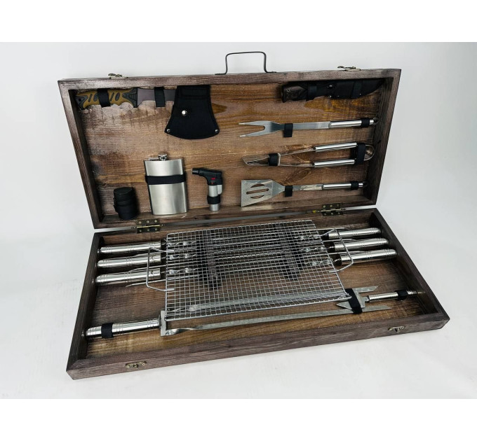 Набір шампурів у кейсі "BBQ MAX"