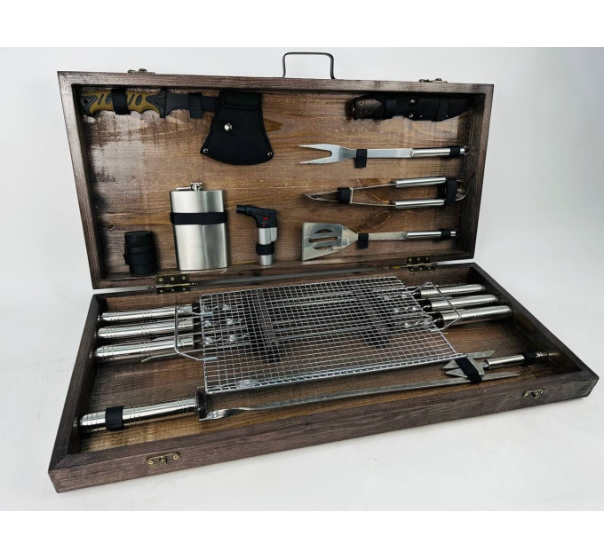 Набір шампурів у кейсі "BBQ MAX"