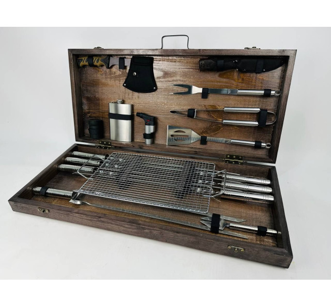 Набір шампурів у кейсі "BBQ MAX"