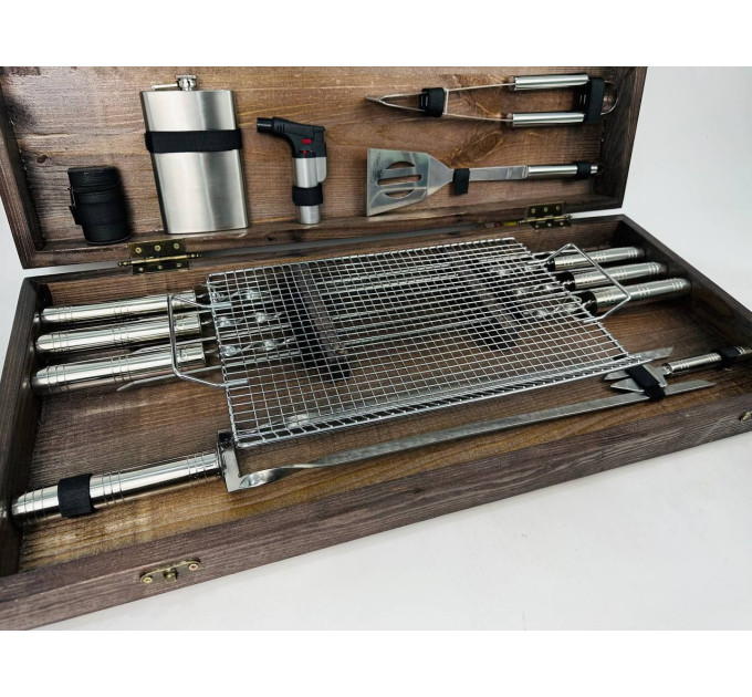 Набір шампурів у кейсі "BBQ MAX"