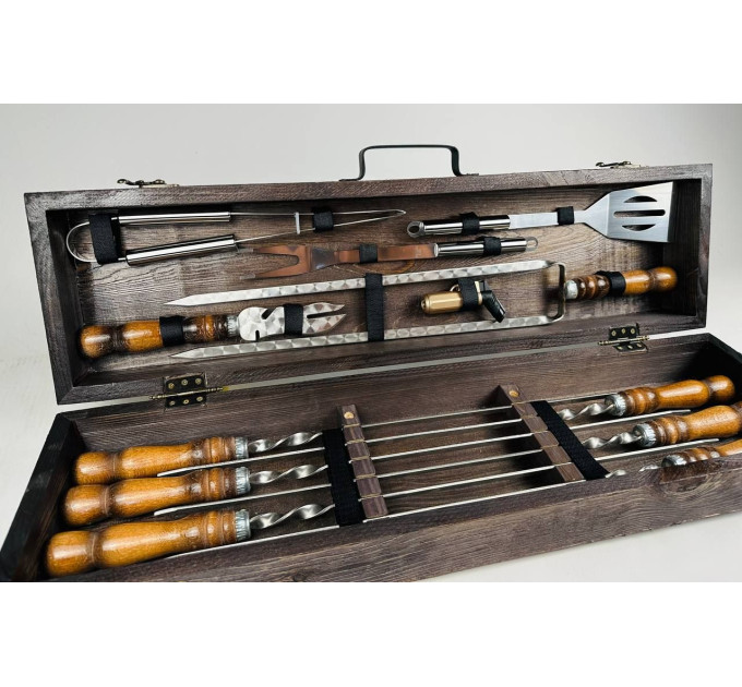 Набор шампуров в кейсе "BBQ Мини"