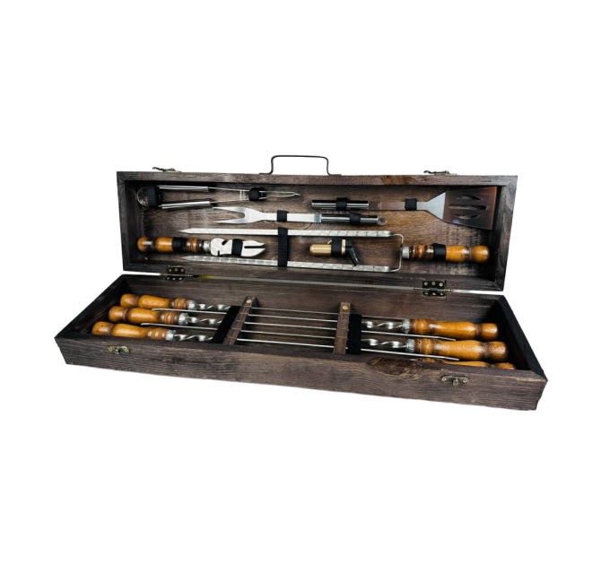 Набор шампуров в кейсе "BBQ Мини"