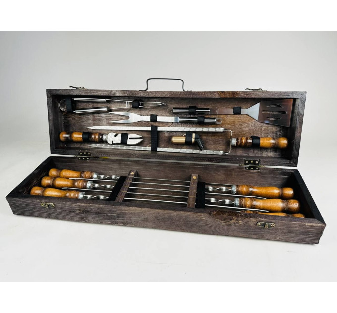 Набор шампуров в кейсе "BBQ Мини"