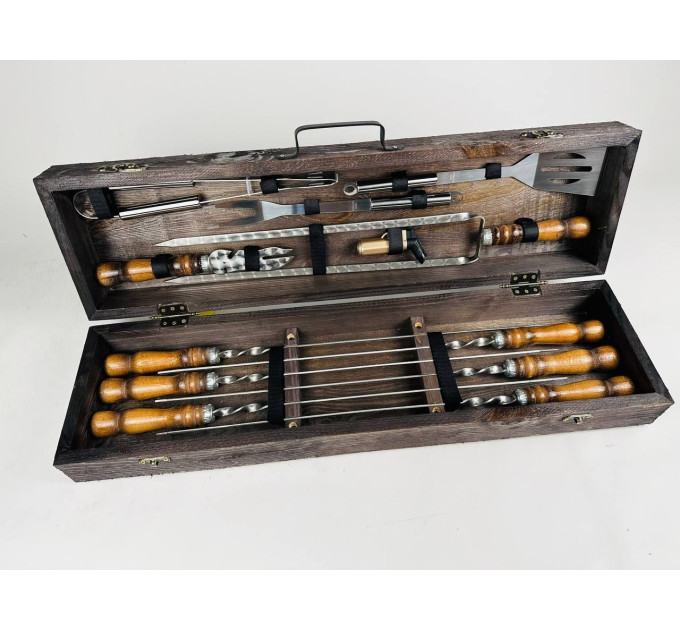 Набор шампуров в кейсе "BBQ Мини"