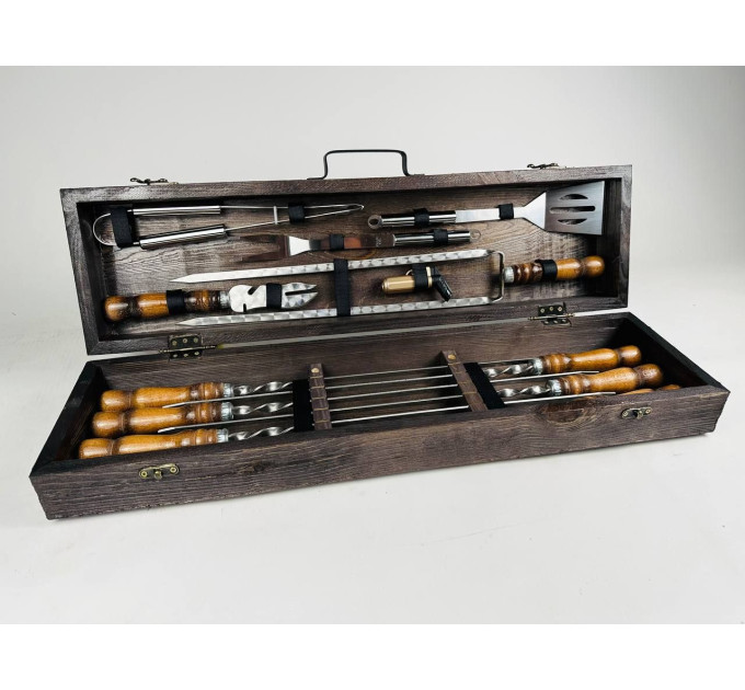 Набор шампуров в кейсе "BBQ Мини"