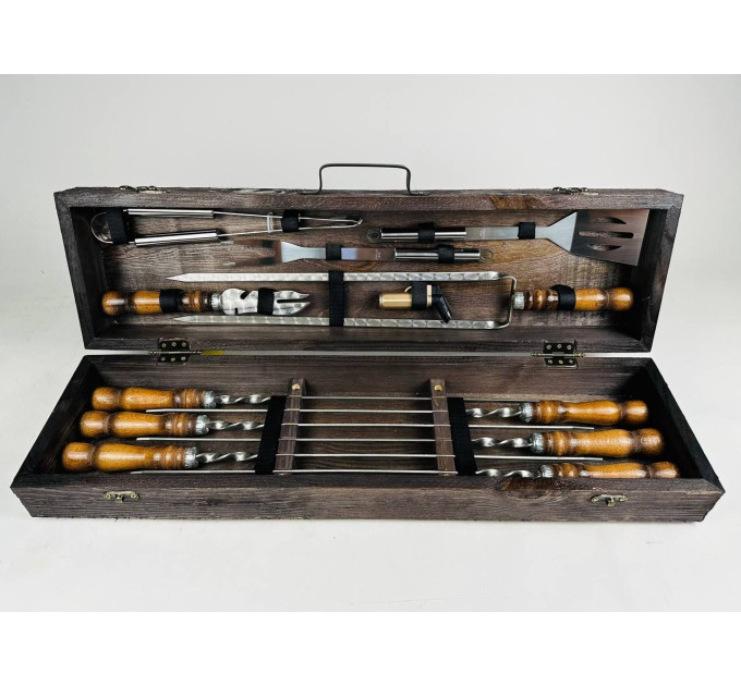 Набор шампуров в кейсе "BBQ Мини"