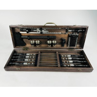 Набор шампуров в кейсе "BLACK LUX" Набор шампуров в кейсе "BLACK LUX"