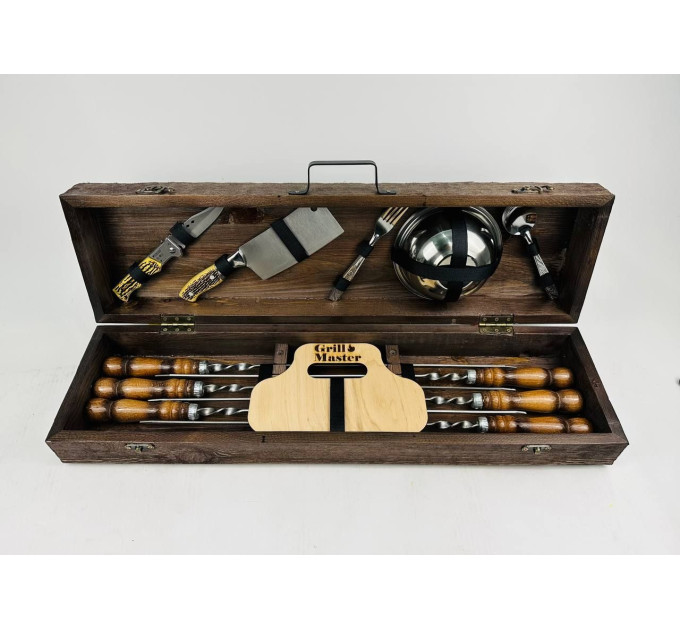 Набор шампуров в кейсе "Эконом"