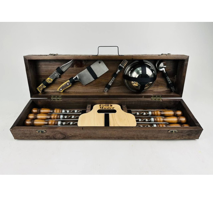 Набор шампуров в кейсе "Эконом"