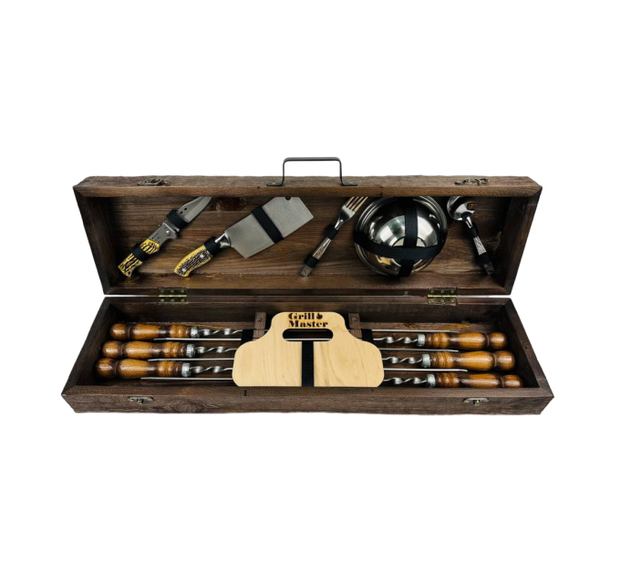 Набор шампуров в кейсе "Эконом"