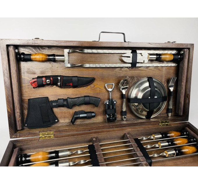 Набор шампуров в кейсе "Grill Master"