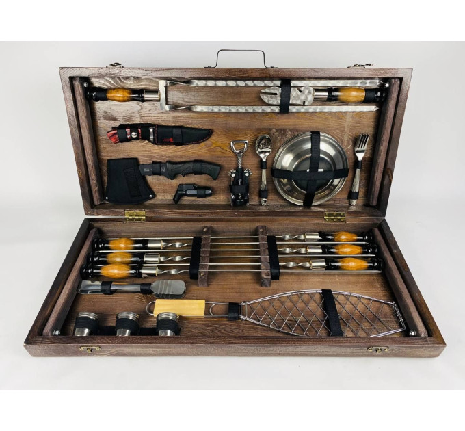 Набор шампуров в кейсе "Grill Master"