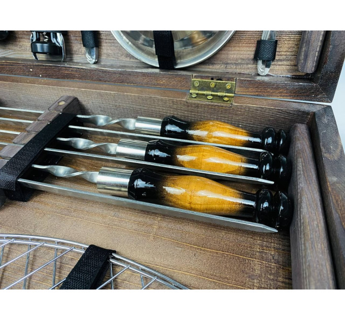 Набор шампуров в кейсе "Grill Master"