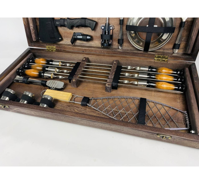 Набор шампуров в кейсе "Grill Master"