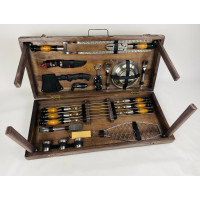 Набор шампуров в кейсе "Grill Master" Набор шампуров в кейсе "Grill Master"