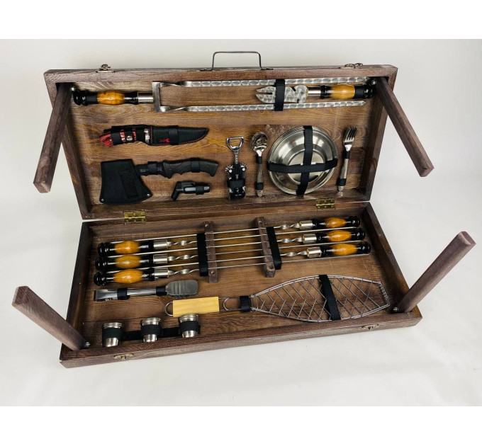 Набор шампуров в кейсе "Grill Master"