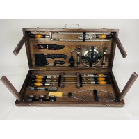 Набор шампуров в кейсе "Grill Master" Набор шампуров в кейсе "Grill Master"