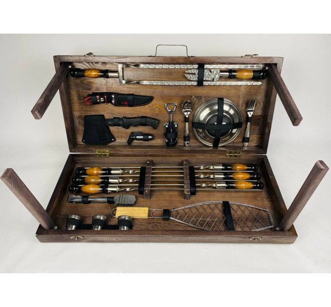 Набор шампуров в кейсе "Grill Master"