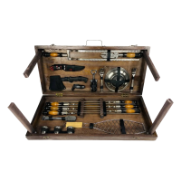 Набор шампуров в кейсе "Grill Master" Набор шампуров в кейсе "Grill Master"