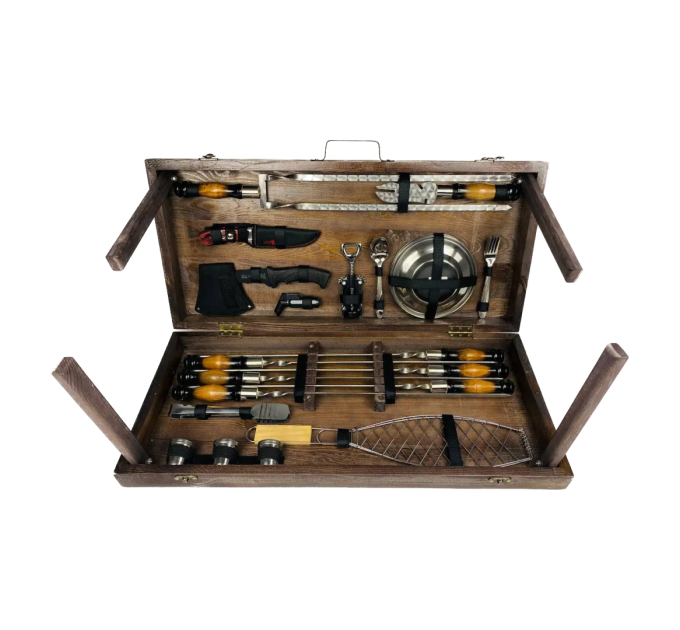 Набор шампуров в кейсе "Grill Master"