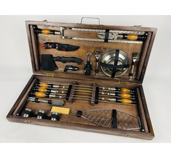 Набор шампуров в кейсе "Grill Master"