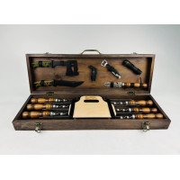 Набор шампуров в кейсе "Кемпинг" Набор шампуров в кейсе "Кемпинг"