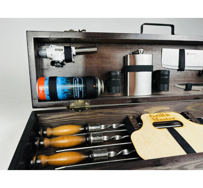 Набор шампуров в кейсе "Кемпинг Мини"