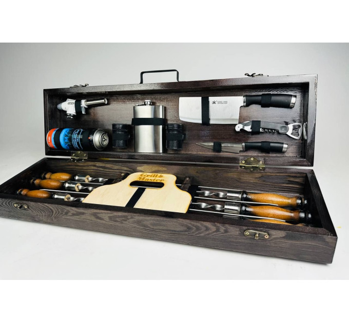 Набор шампуров в кейсе "Кемпинг Мини"